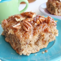 Honey Buttermilk Oatmeal Coffee Cake: For The Daring Bakers February Challenge