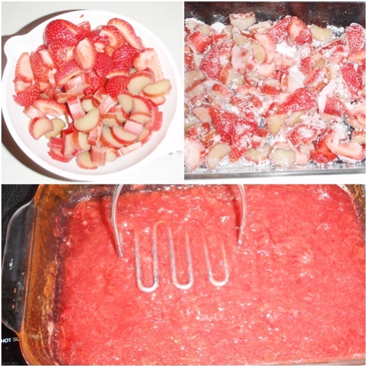 strawberry rhubarb compote1